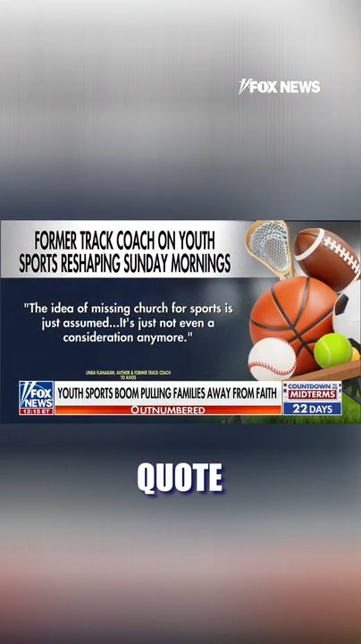 Youth sports pulling families away from Sunday church service