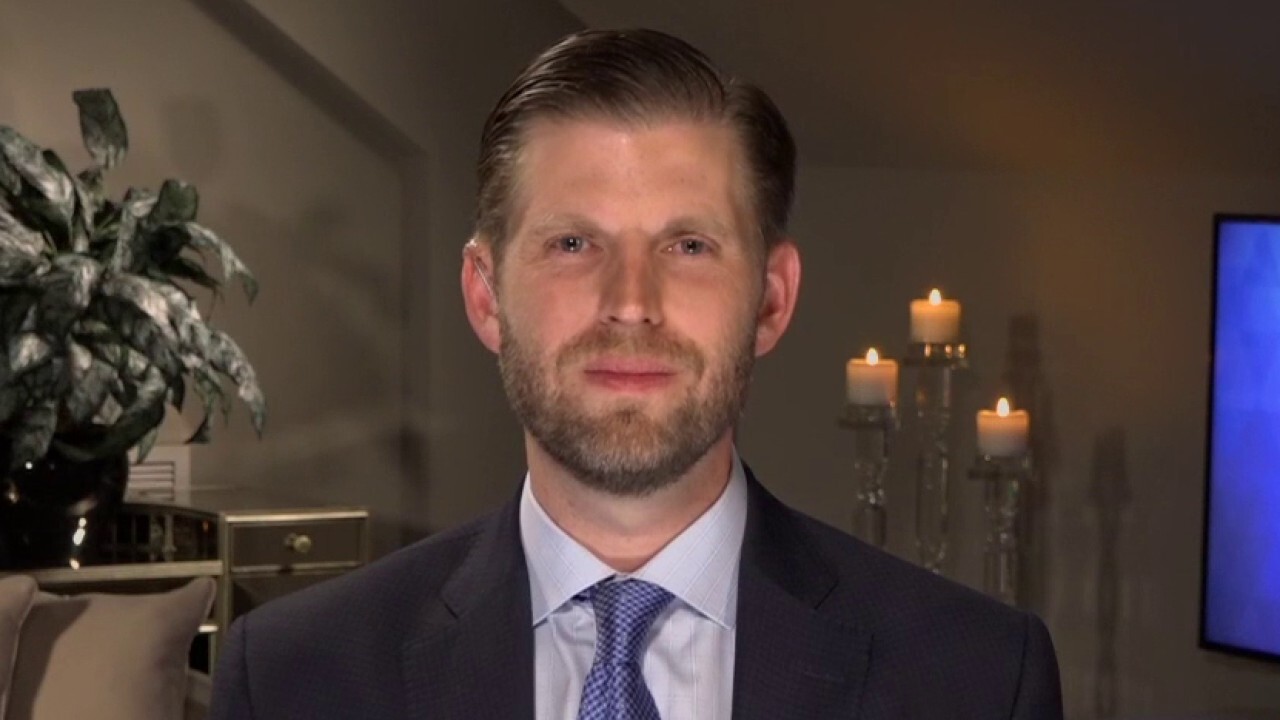 Eric Trump: Democrats trying to milk COVID-19 crisis for everything they can