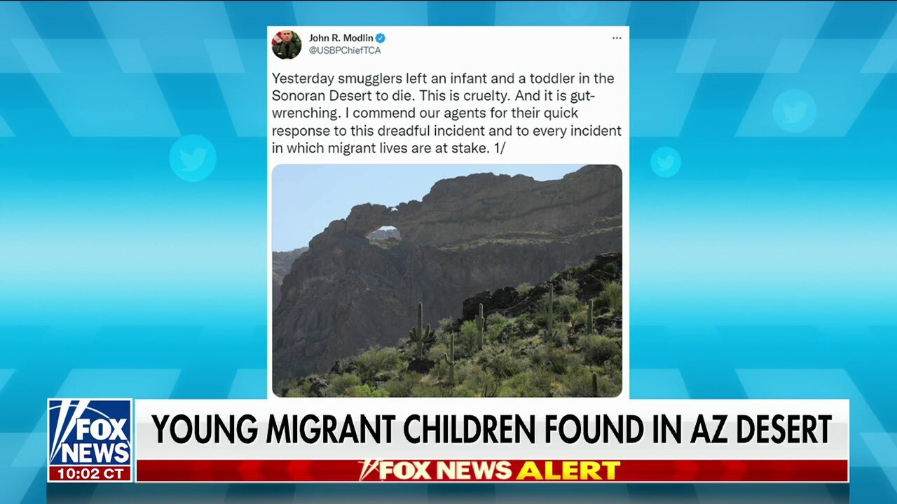 Border Patrol rescue 4-month-old, 18-month-old abandoned in desert