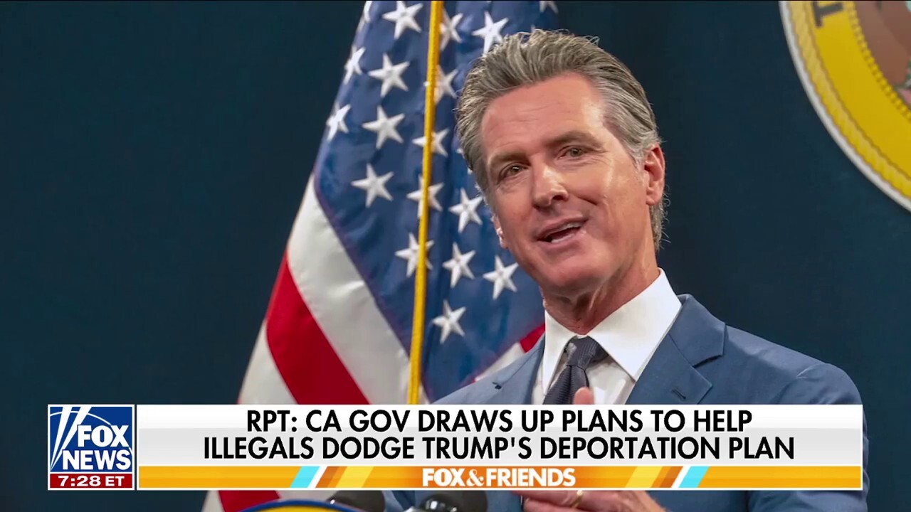 Gavin Newsom draws up plans to help illegal immigrants dodge Trump deportation plan: Report