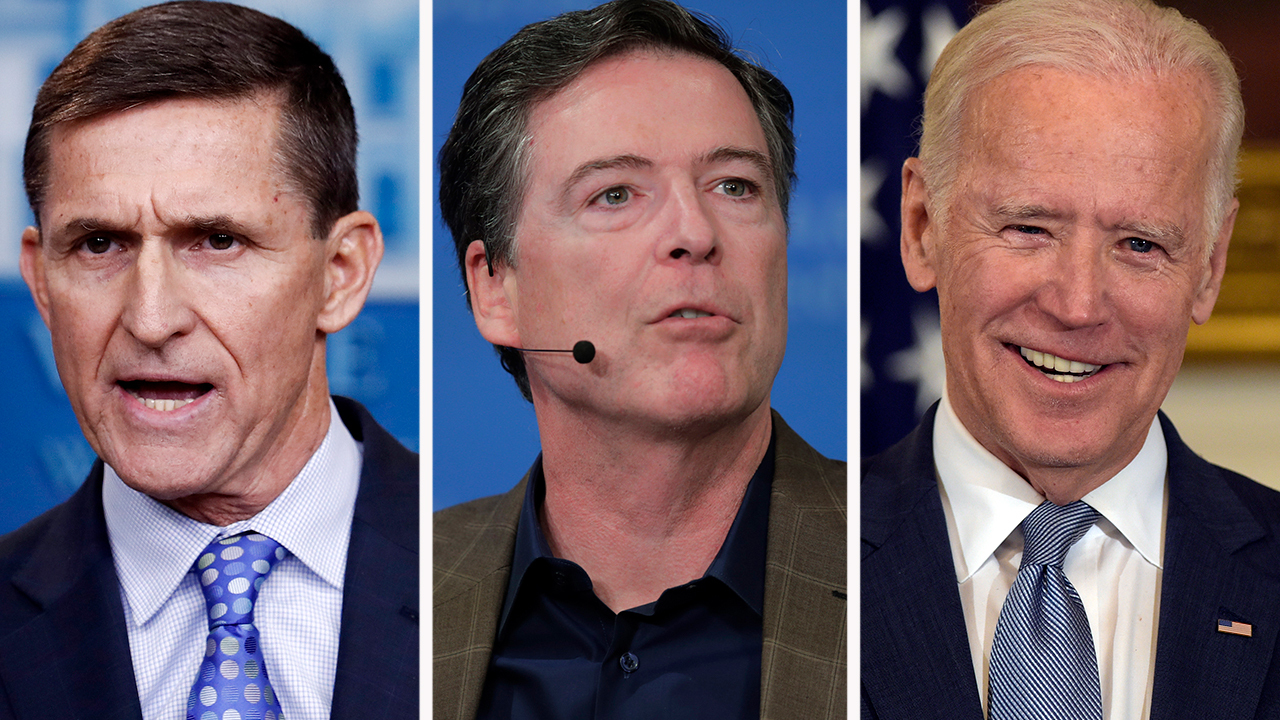 Officials who sought to 'unmask' Flynn include Biden, Comey, others