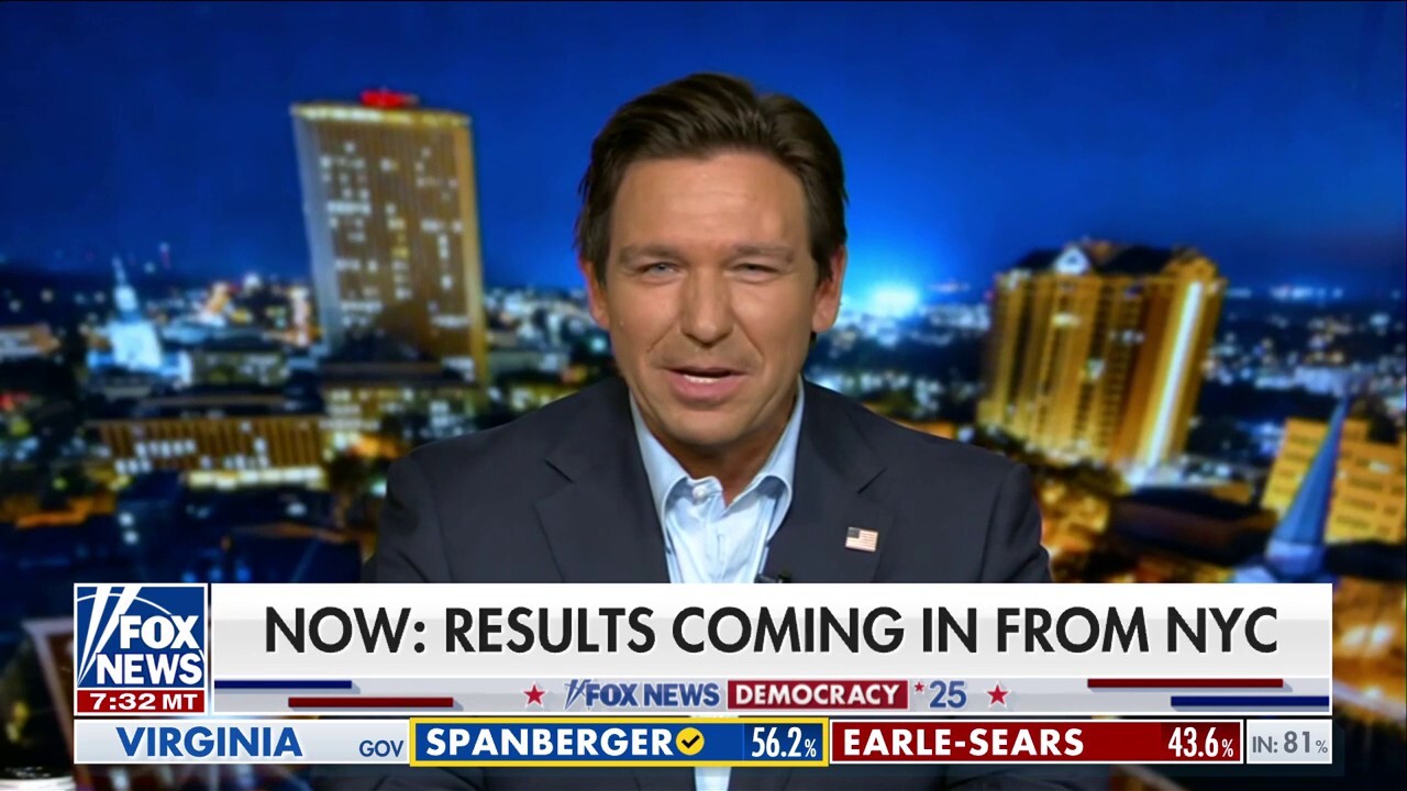 Florida Gov. Ron DeSantis weighs in on key East Coast races Election Day on ‘Hannity.’
