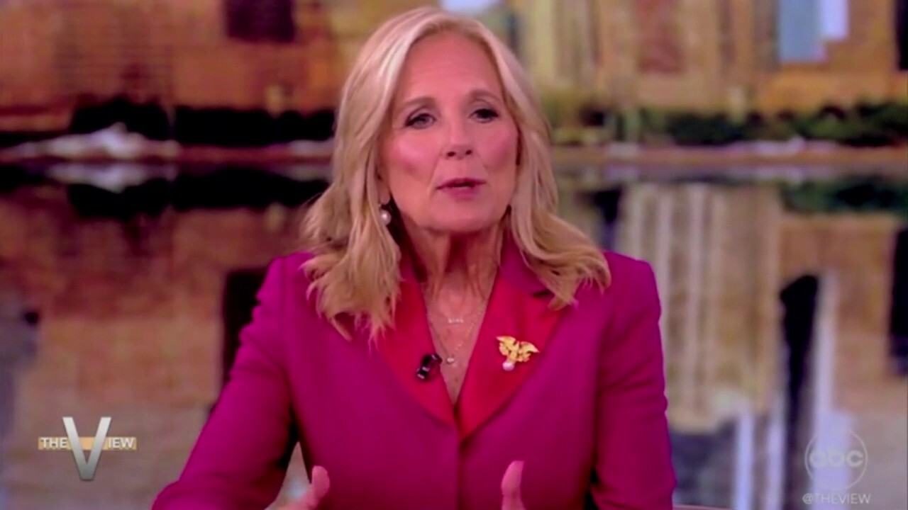 Jill Biden pressed on President Biden's bad poll numbers during 'The View'