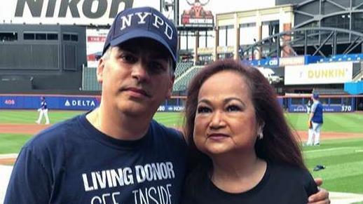 NYPD detective donates kidney to Marine vet's wife