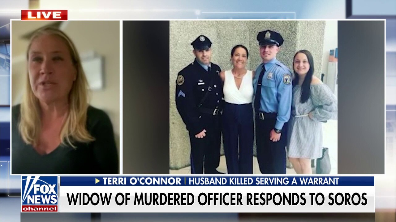 Widow of murdered Philadelphia police officer responds to Soros defending far-left prosecutors