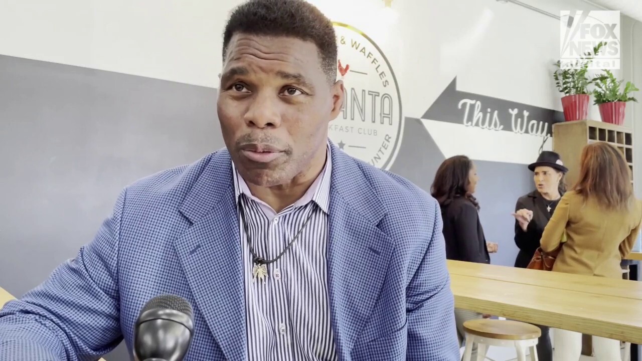 Republican Senate nominee in Georgia Herschel Walker discusses the issue of crime