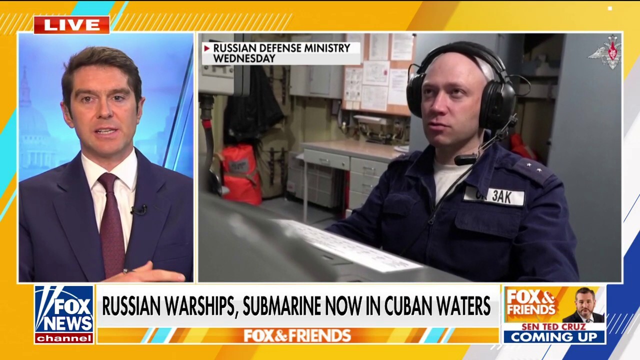 Benjamin Hall reacts to Russian warships arriving in Cuba: 'Clear signal' from Putin