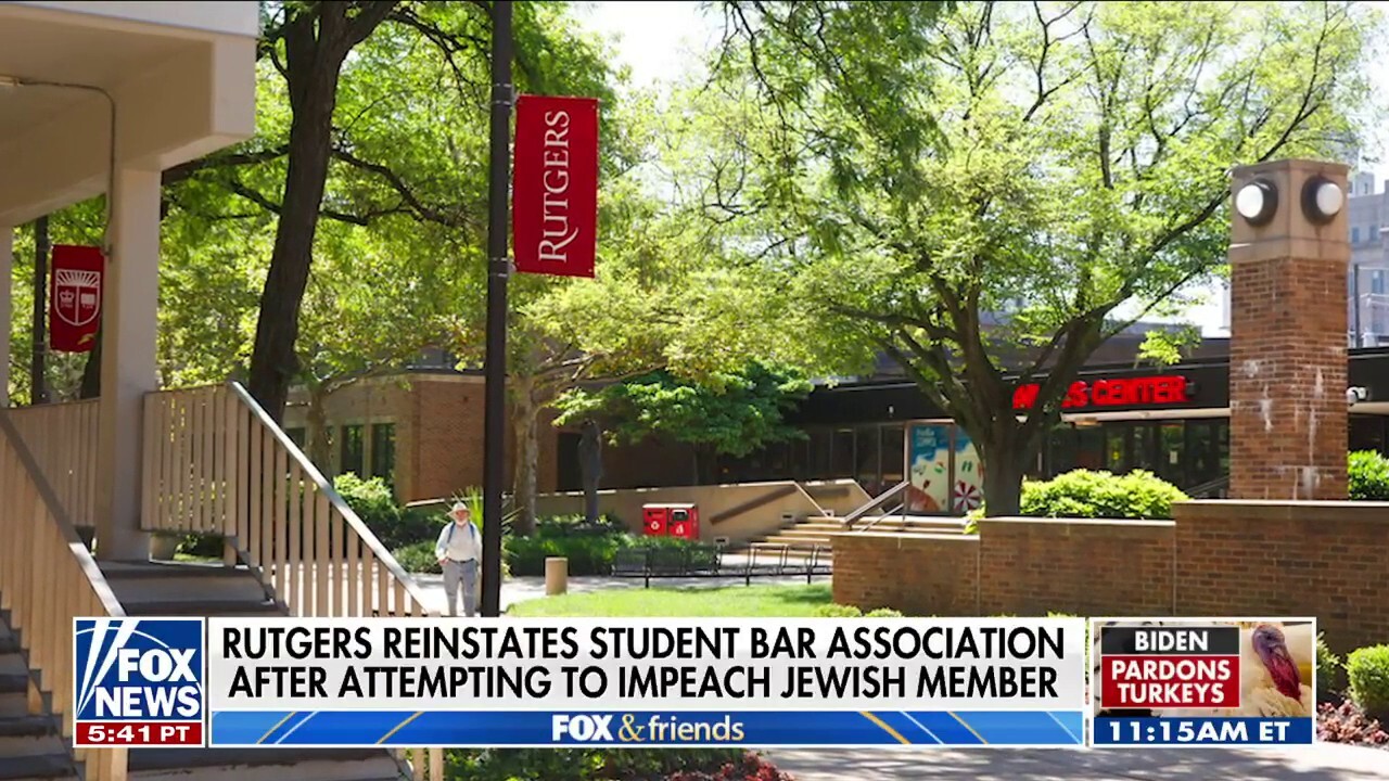 Rutgers law student speaks out after school reinstates student bar association after impeachment attempt