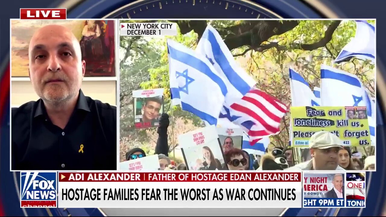  Father of American-Israeli hostage says he is ‘absolutely sure’ his son isn’t forgotten as war continues