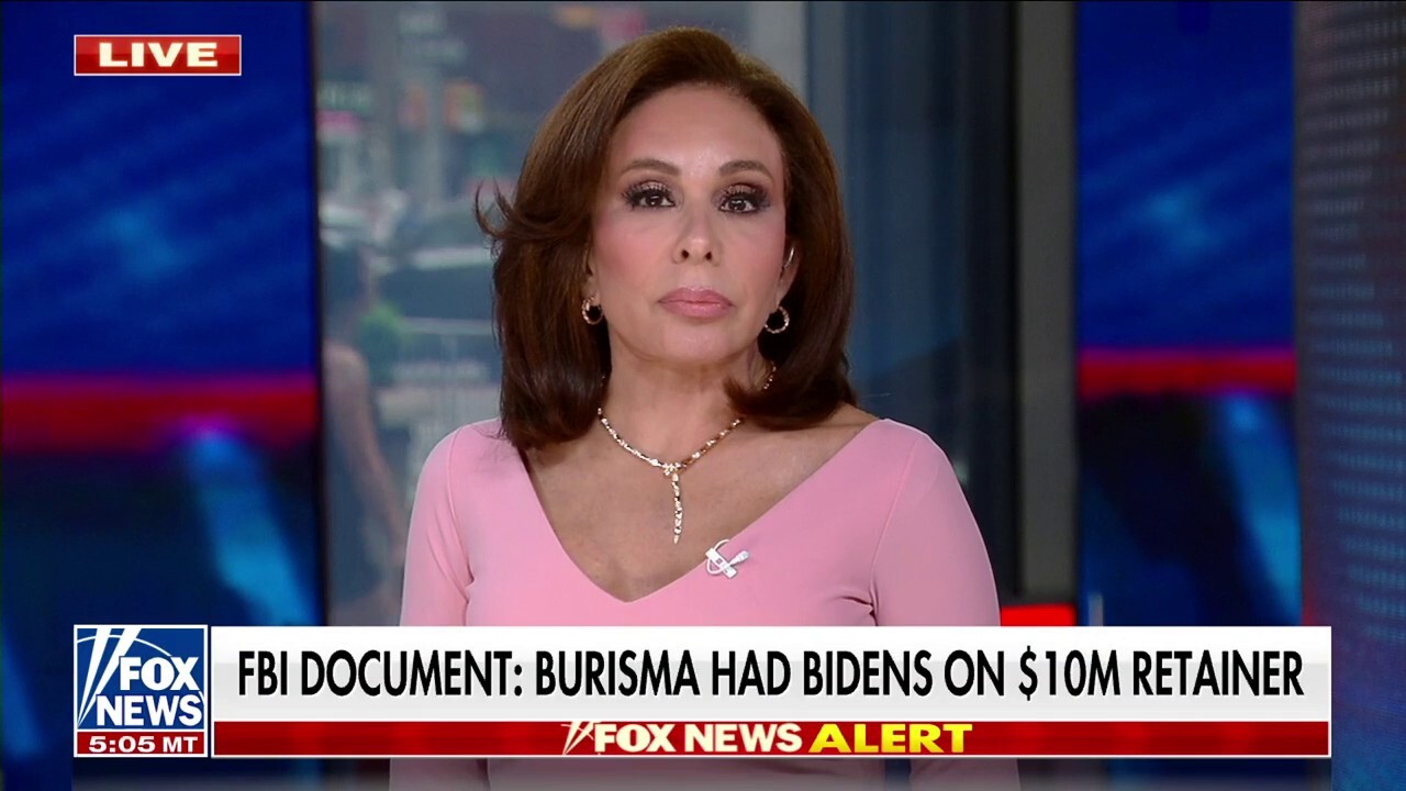 This was months before we even knew there was a laptop: Judge Jeanine