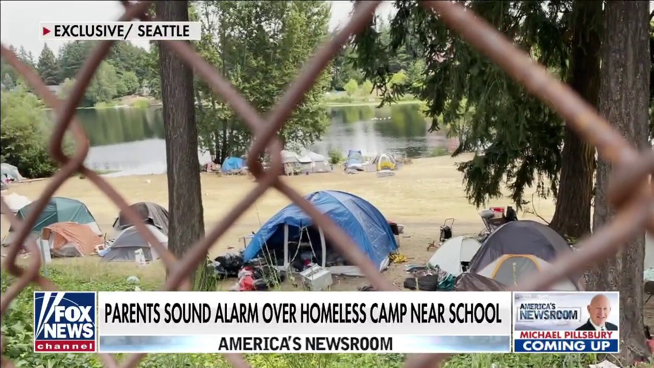 Seattle homeless encampment near school grows as school year set to begin