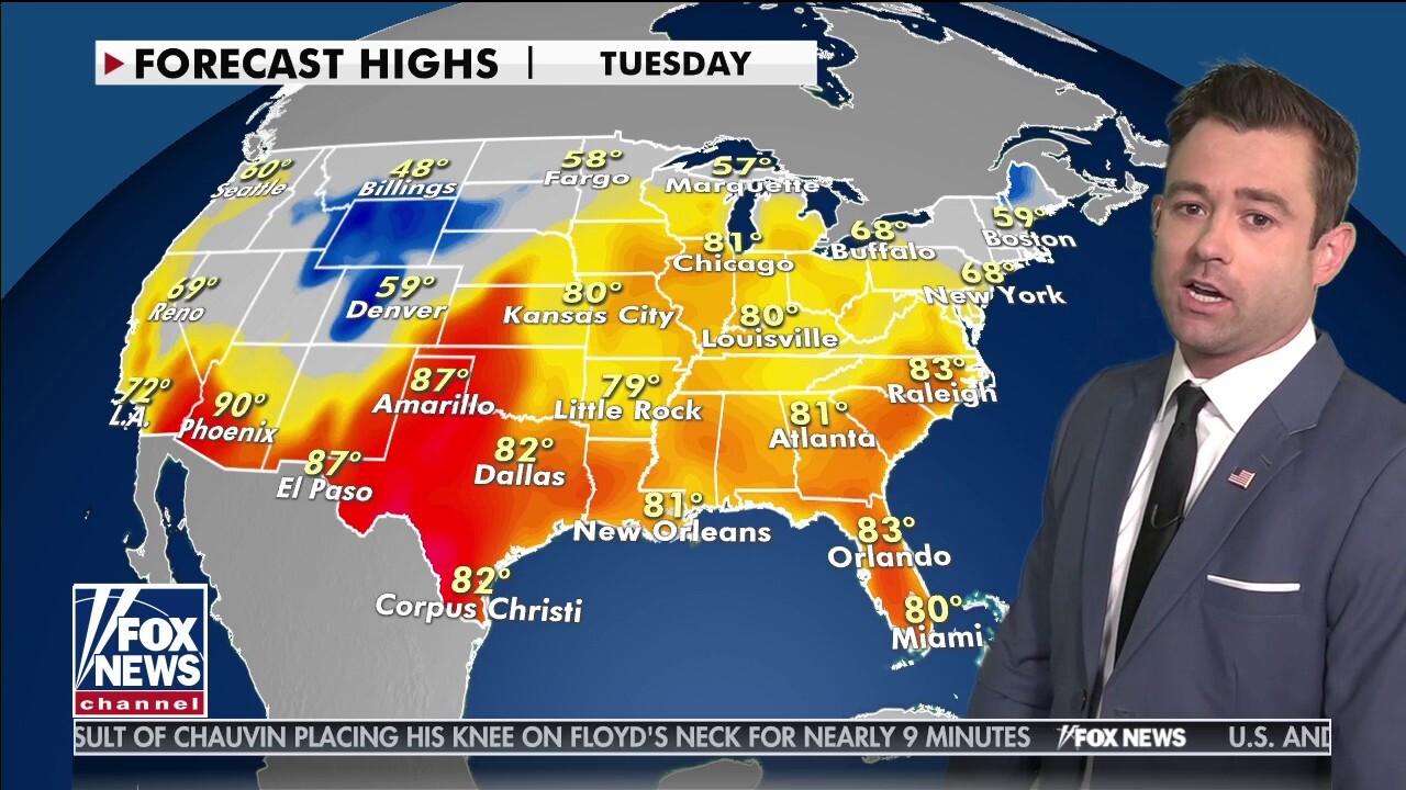 National weather forecast, April 6 Fox News Video