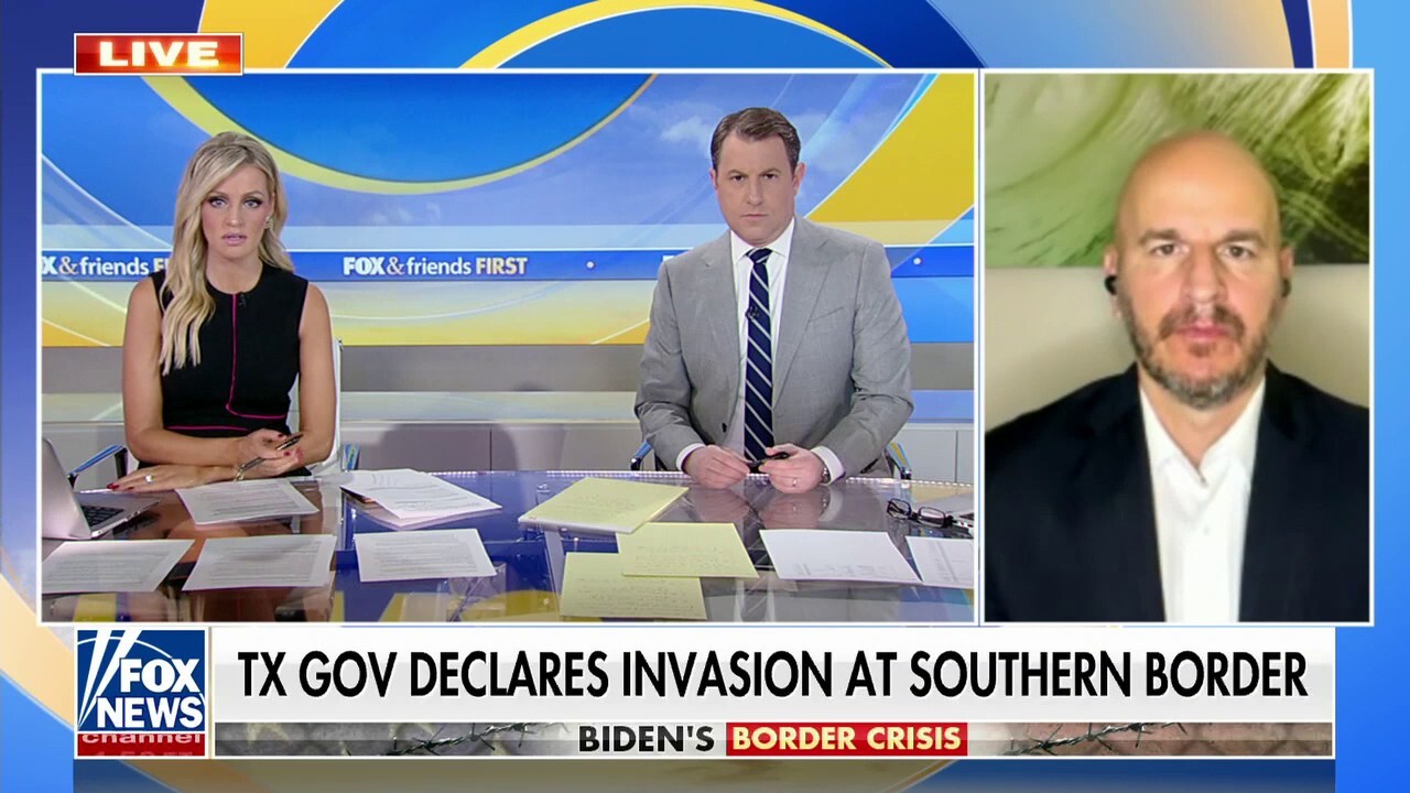 Texas Gov. Abbott declares an invasion at southern border as migrant encounters soar