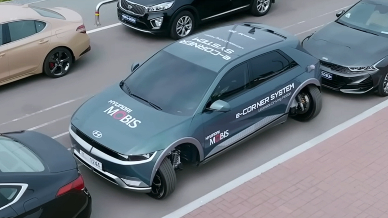 Hyundai's new tech lets cars drive sideways