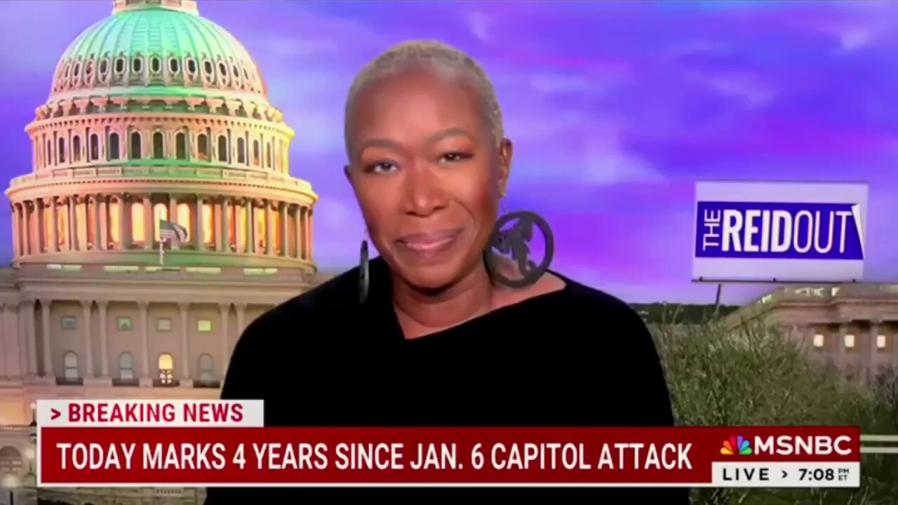 Joy Reid claims Trump transition to power was 'the most violent in US history'