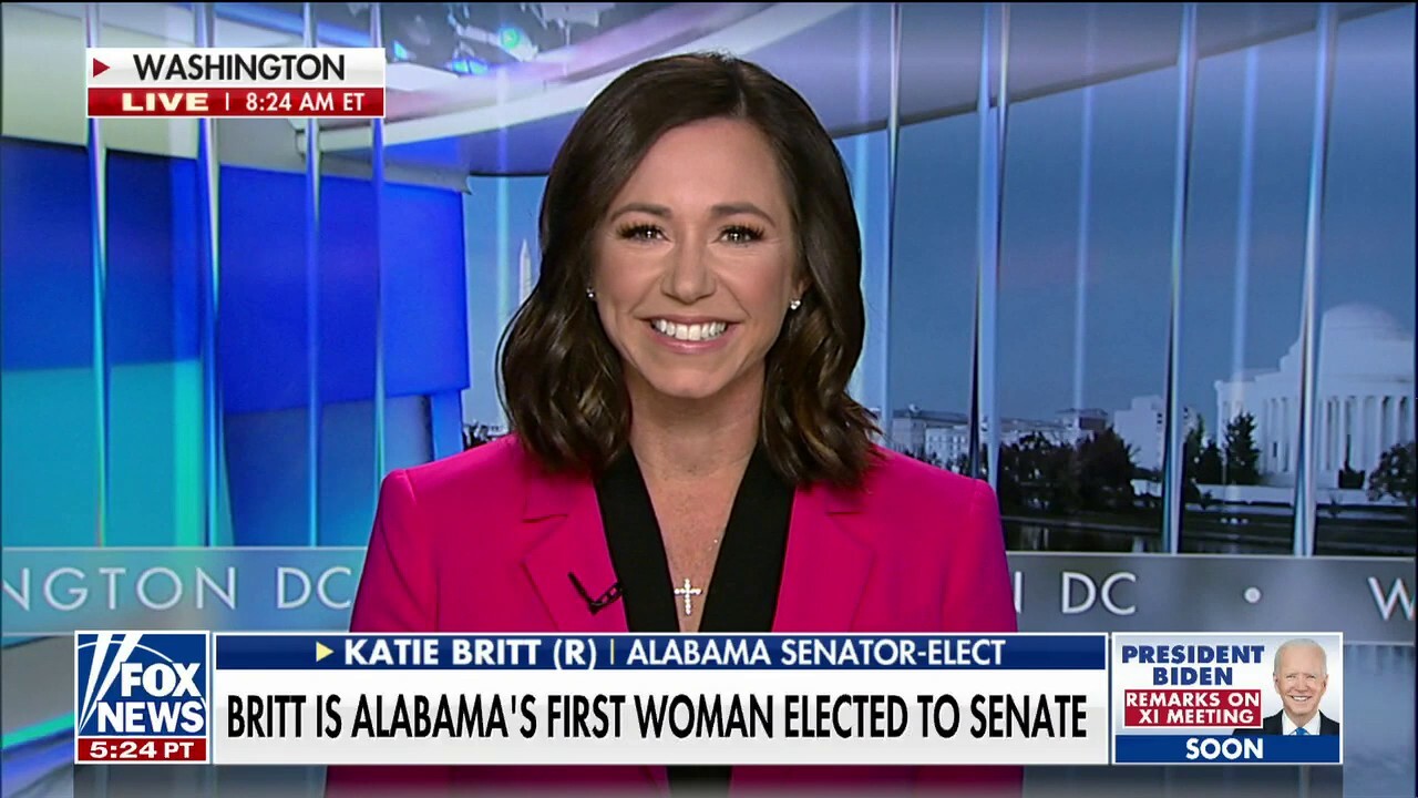Republican Katie Britt becomes first woman elected to Senate in Alabama: 'It's time for new blood'