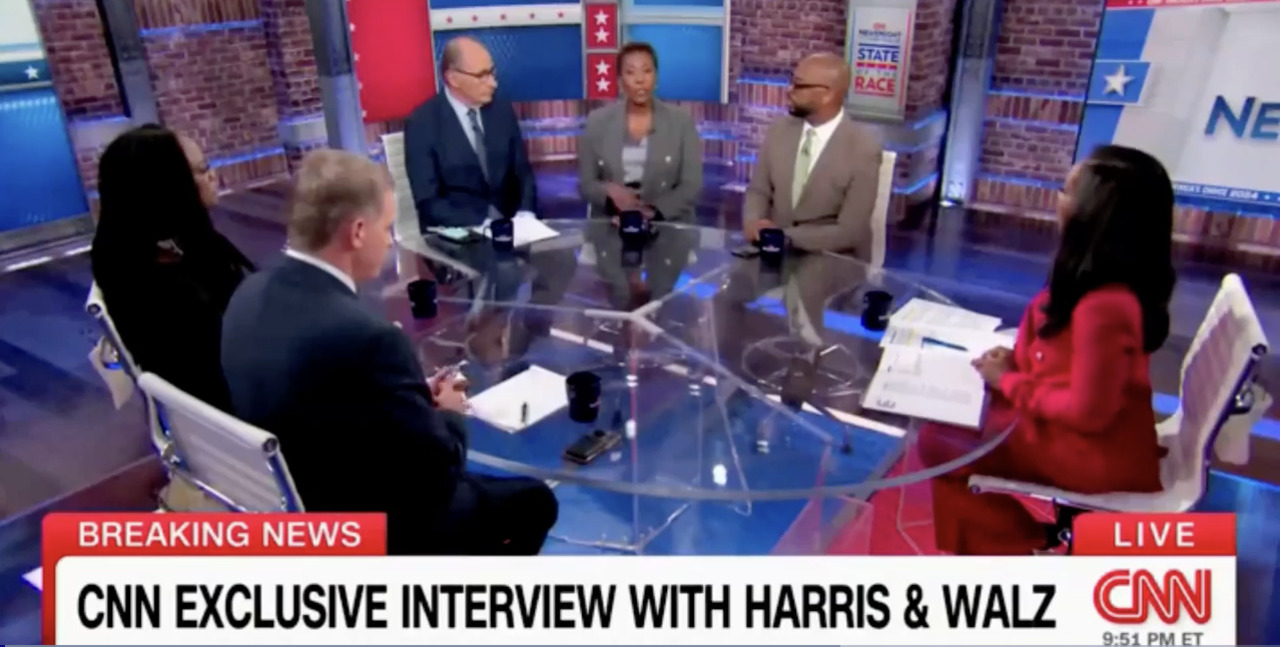 CNN reporter 'nervous' media is too 'preoccupied' with interviewing Harris 