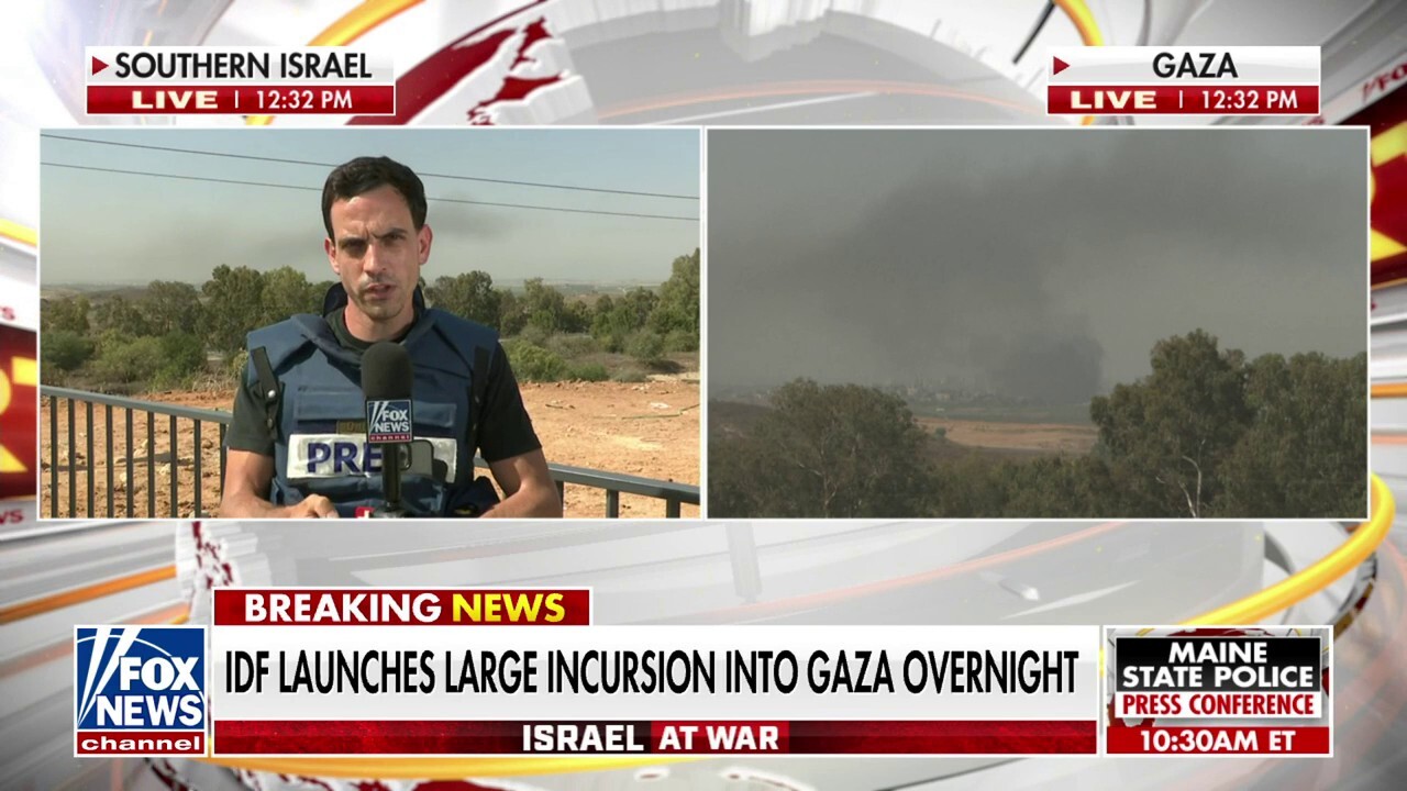 IDF launches large incursion into Gaza overnight