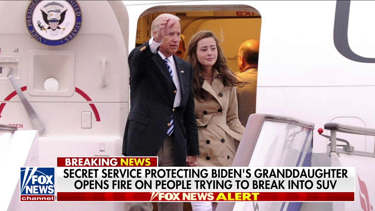 Secret Service agents protecting Biden's granddaughter open fire on suspected car thieves