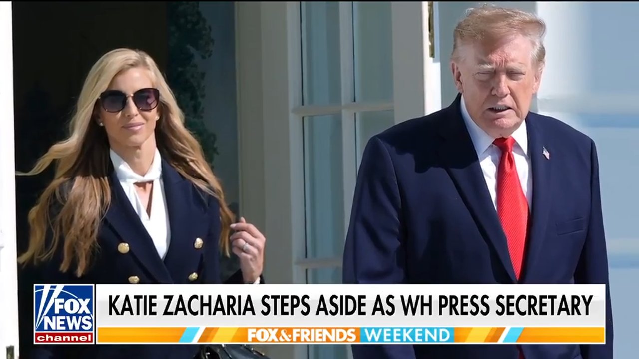 Trump says Katie Zacharia was treated 'very nastily'