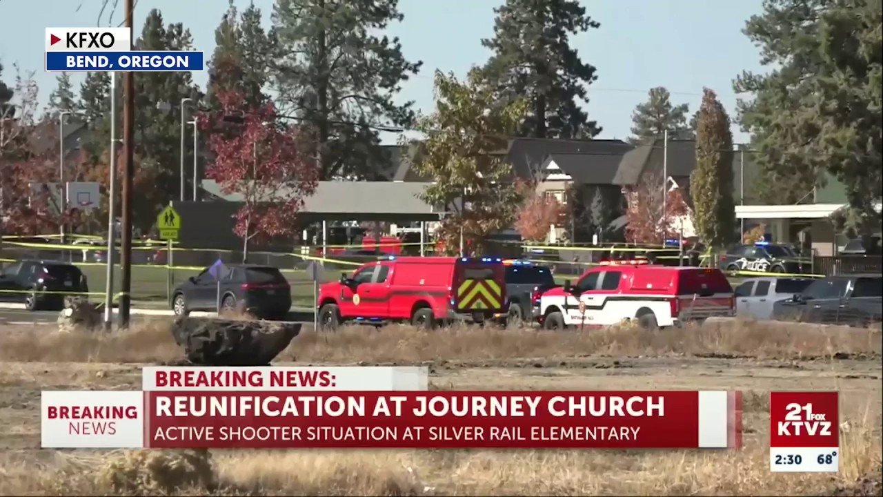 Reunification efforts underway after Oregon elementary school shooting