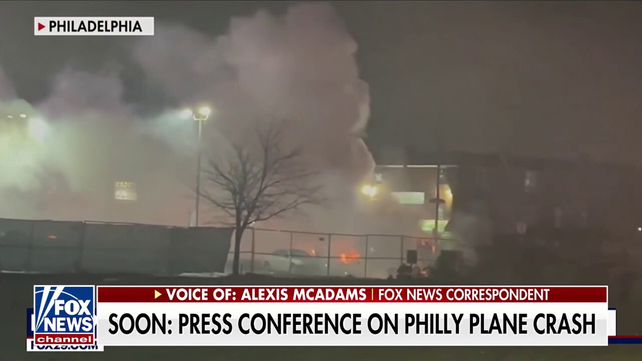 Multiple fires reported near site of Philadelphia plane crash