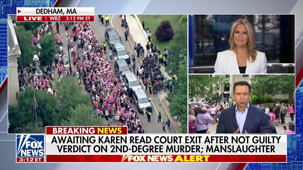 Crowd outside Karen Read court described as ‘jubilant’ after verdict