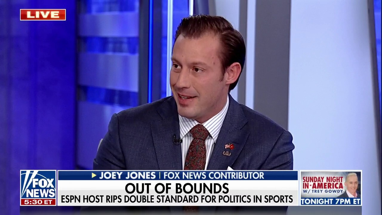 Joey Jones: 'Sports does not need to rid itself of politics' | Fox News