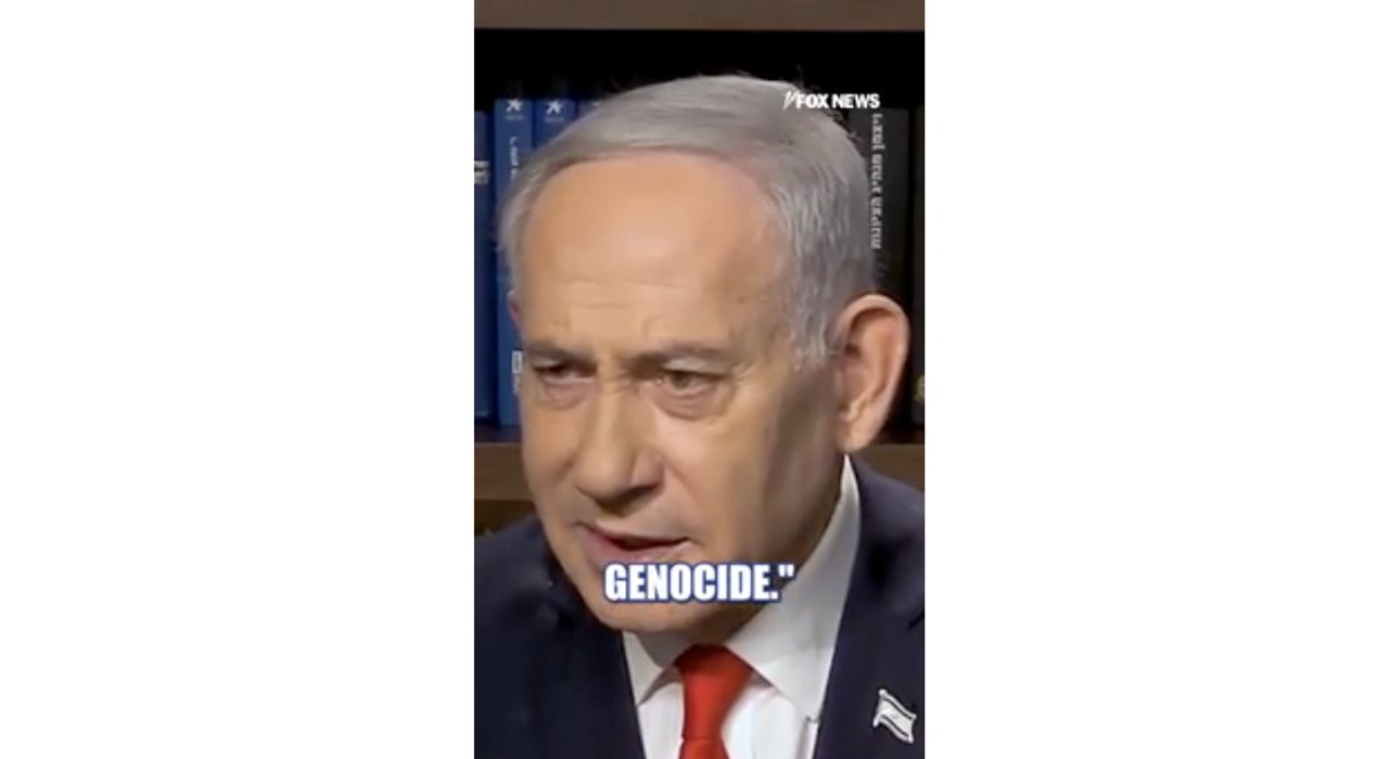 Benjamin Netanyahu: What genocidal country sends food to its enemy?