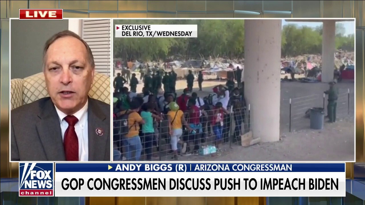Andy Biggs: Impeaching President Biden is 'the right thing to do'