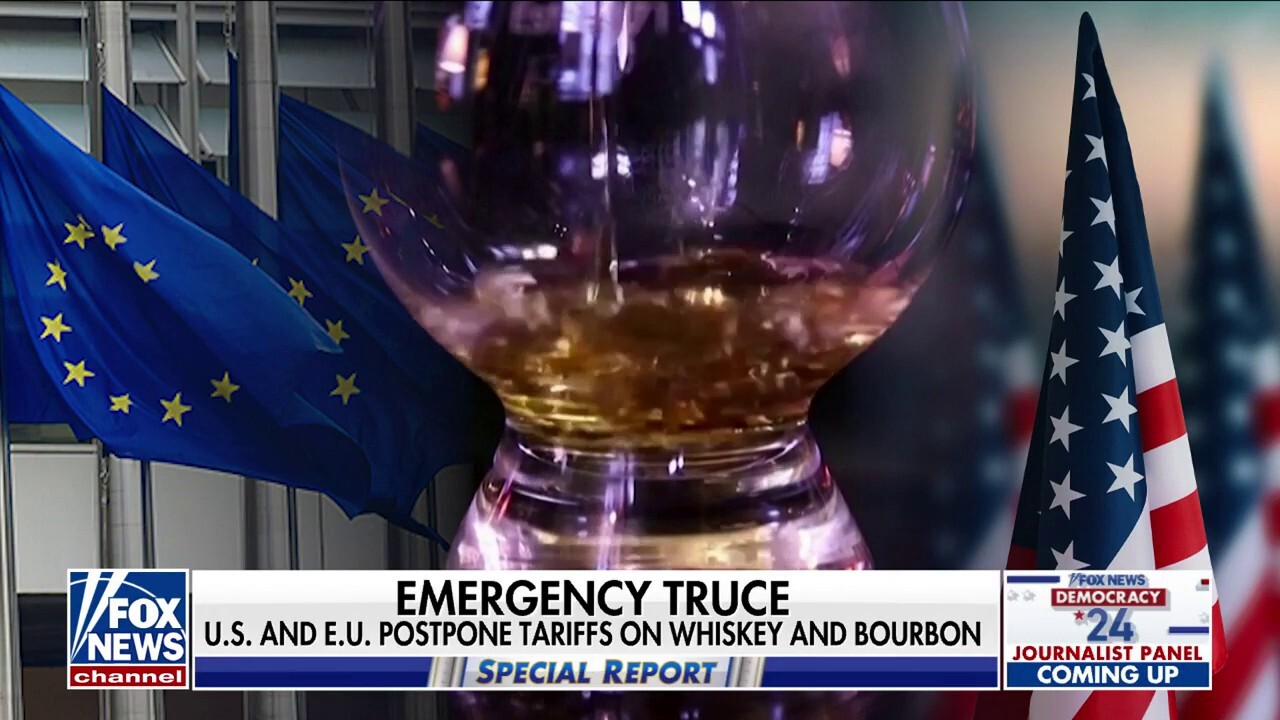 US and EU postpone tariffs on whiskey and bourbon