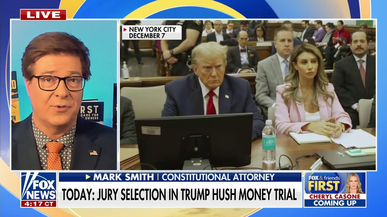 Constitutional attorney predicts 'long drawn out' jury selection for Trump's hush money case