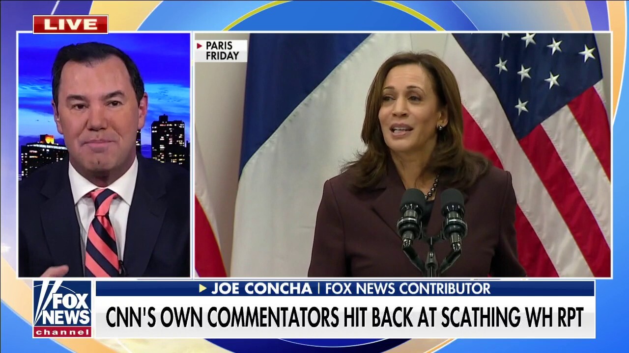 Joe Concha torches Kamala Harris amid nosediving approval: 'Her own party doesn't like her'