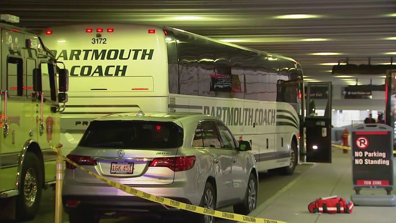 Man struck, killed by coach bus at Massachusetts airport