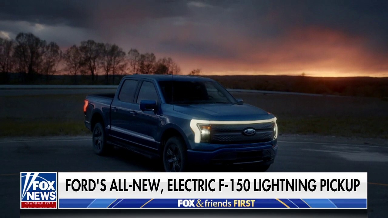 Ford launches electric F-150 Lightning pickup