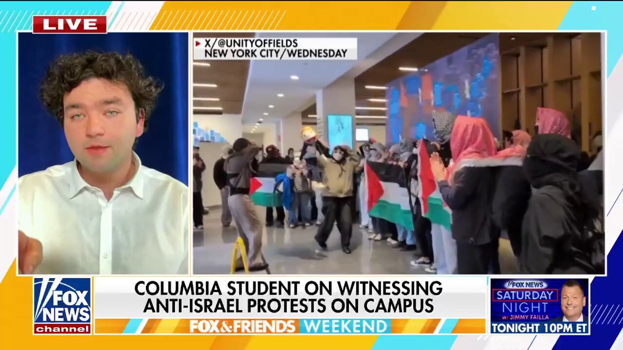 Columbia student describes anti-Israel protests: 'It's terrifying' 