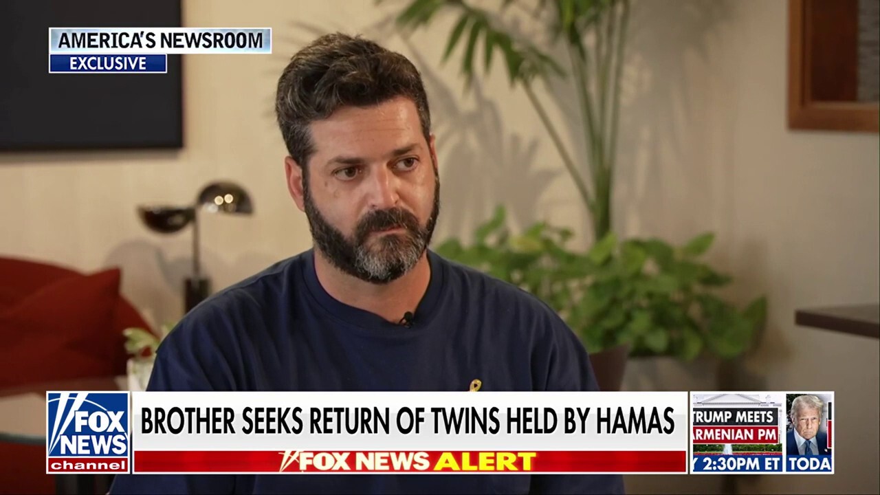 Brother of twins kidnapped by Hamas says world is failing hostages