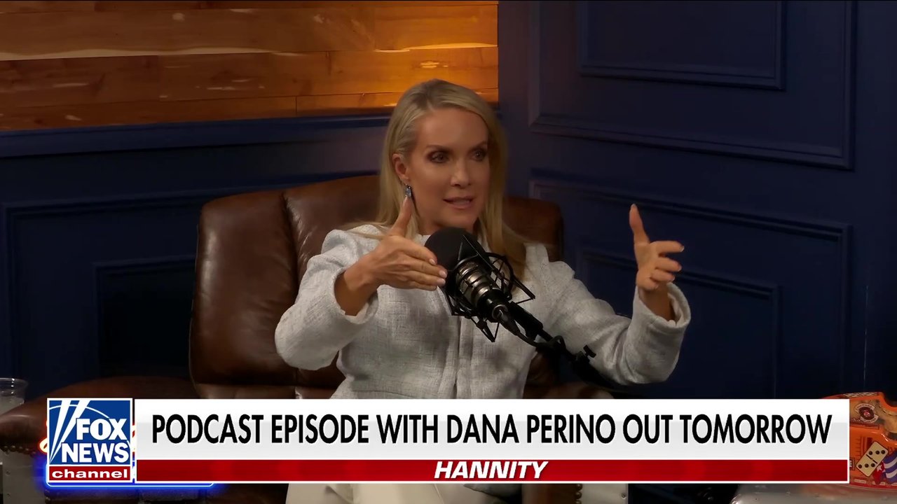 Dana Perino reveals her secret press podium habit