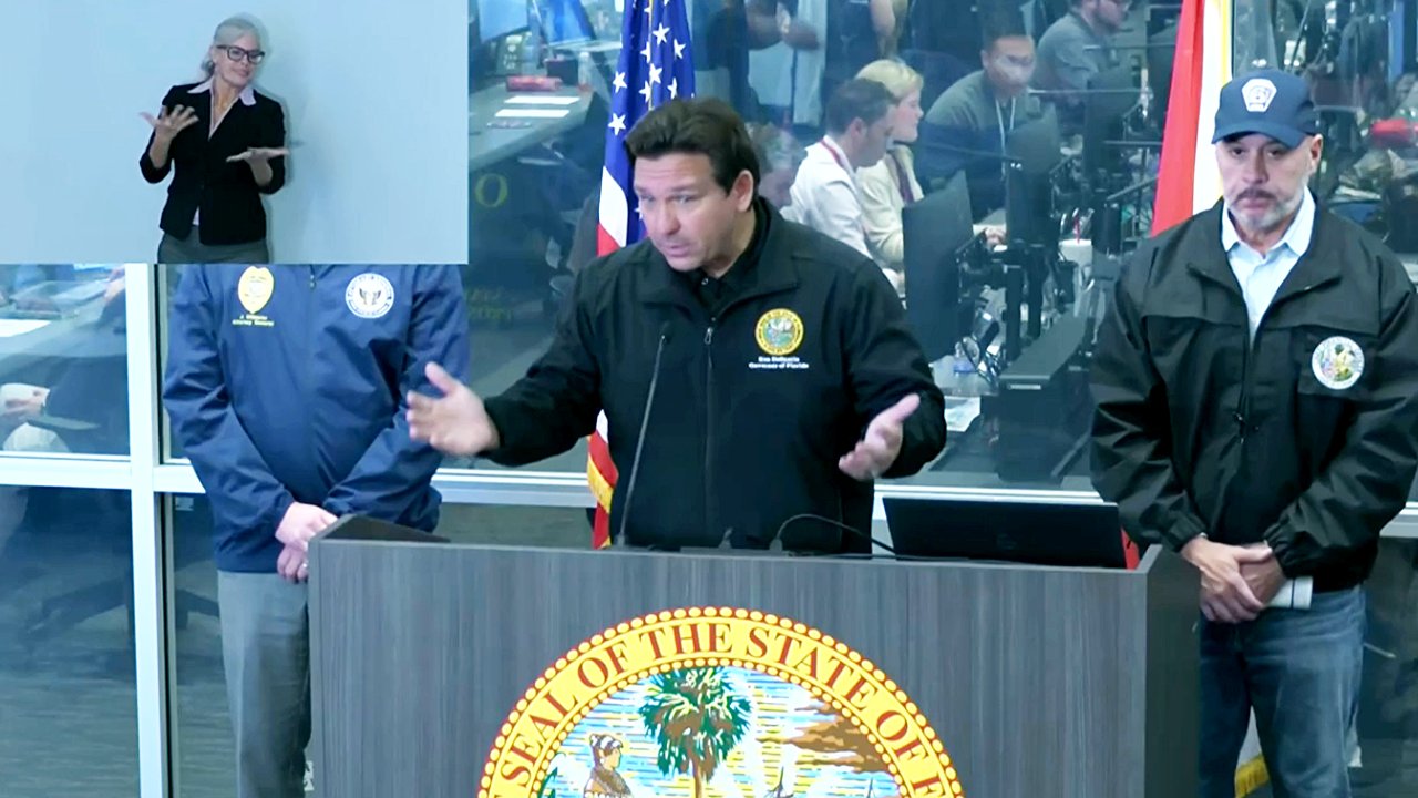 WATCH LIVE: Gov. DeSantis holds press briefing on Hurricane Isaias response