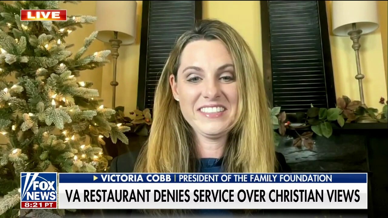 Christian group lambasts Virginia restaurant for 'stunning' service denial: 'Religious discrimination'