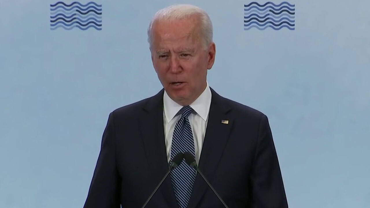 Biden jokes he will 'get in trouble with my staff' for taking extra question at press conference'