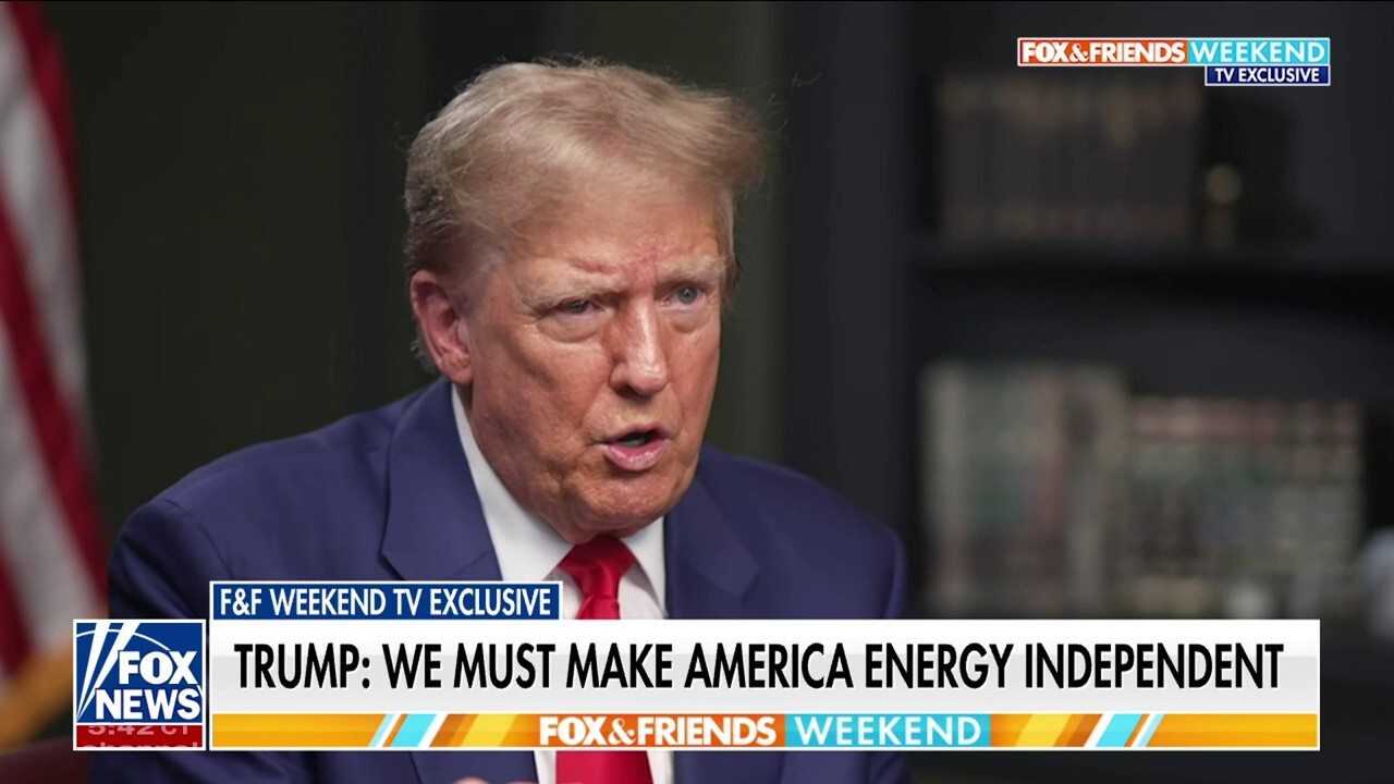 Former President Donald Trump reveals his strategy for American energy independence during an interview on ‘Fox & Friends Weekend.’ 