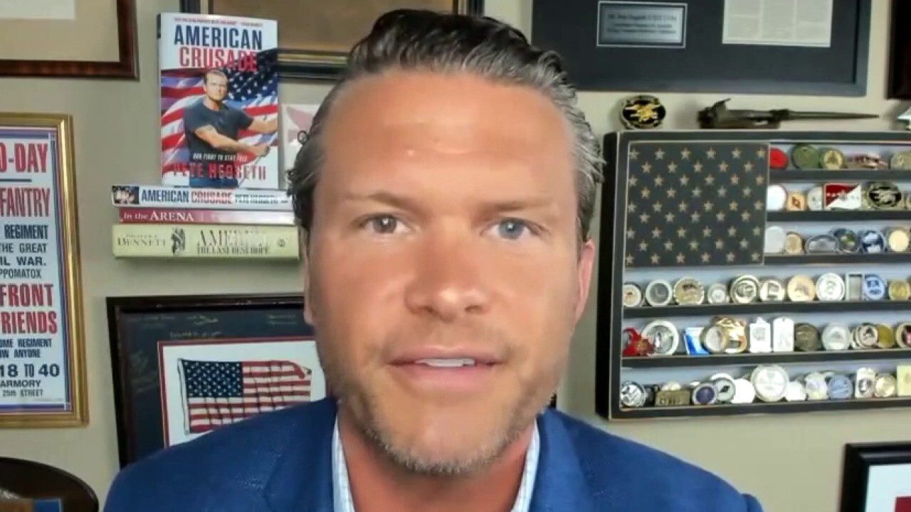 Pete Hegseth on Pelosi refusing to condemn toppling of statues, college football season in jeopardy