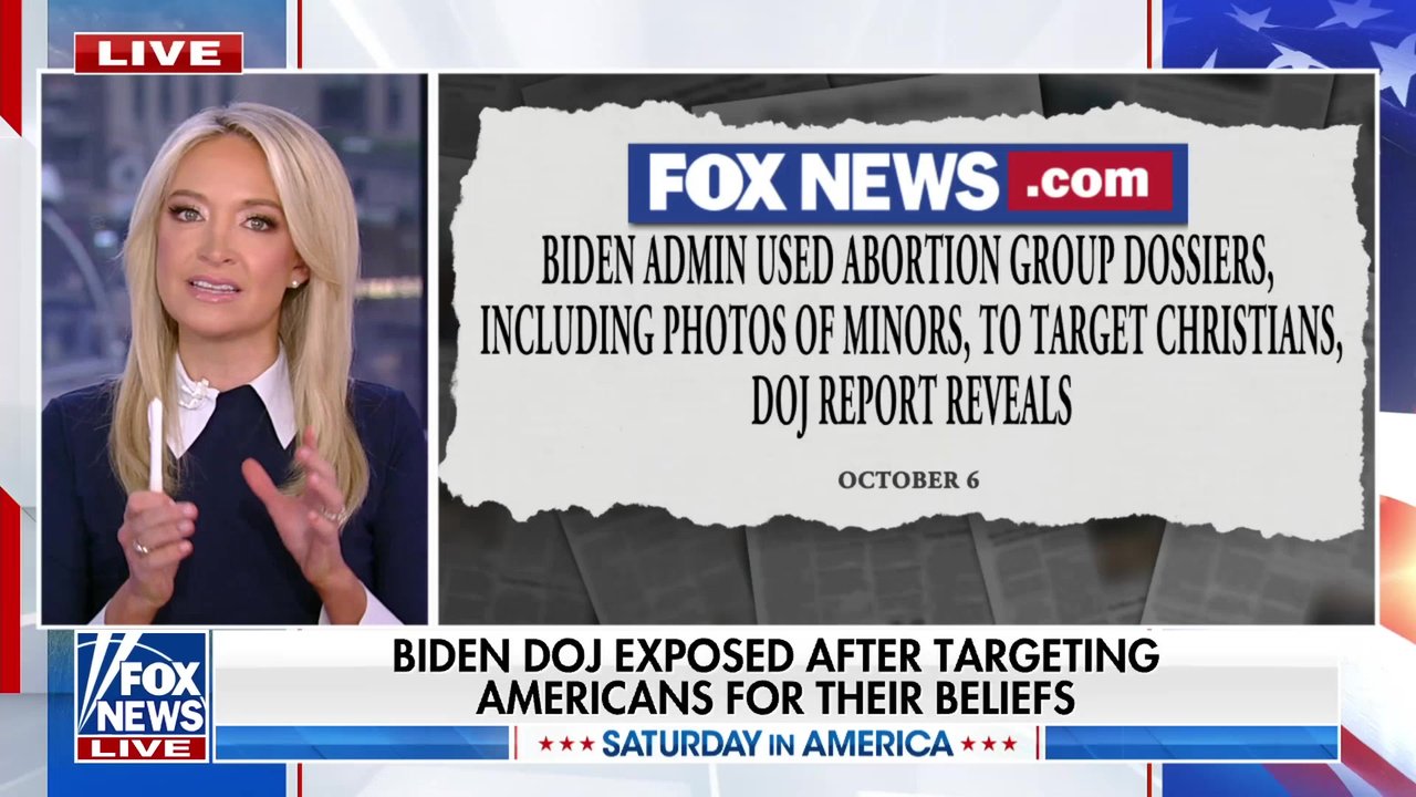 Biden DOJ exposed after targeting Americans over their beliefs