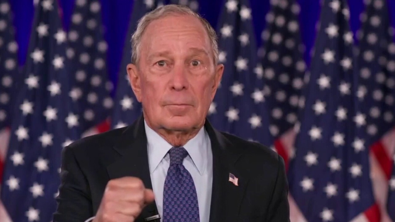 Michael Bloomberg urges Americans to vote against President Trump because 'he's done a bad job'	