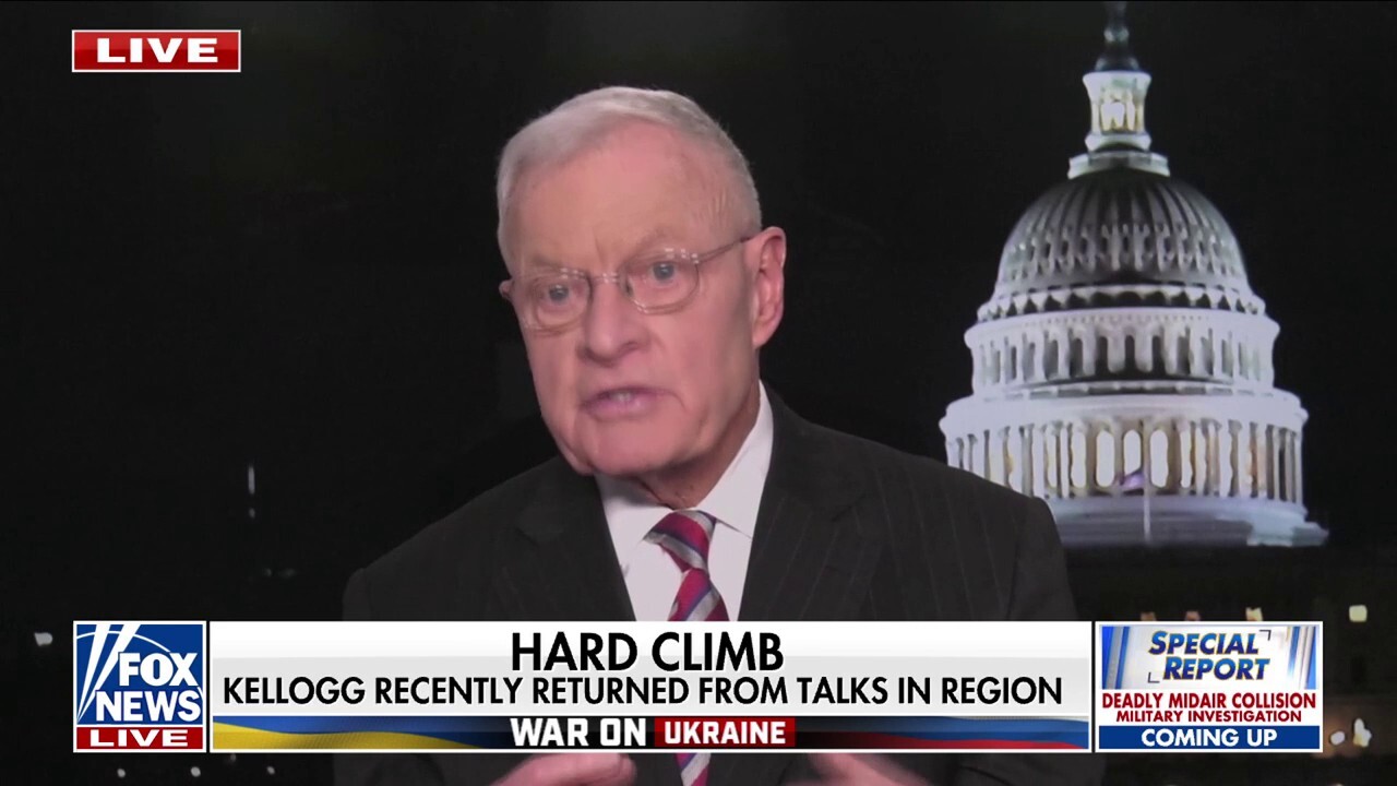  It in the US national security interest to get the Russia-Ukraine war resolved, Gen. Keith Kellogg says