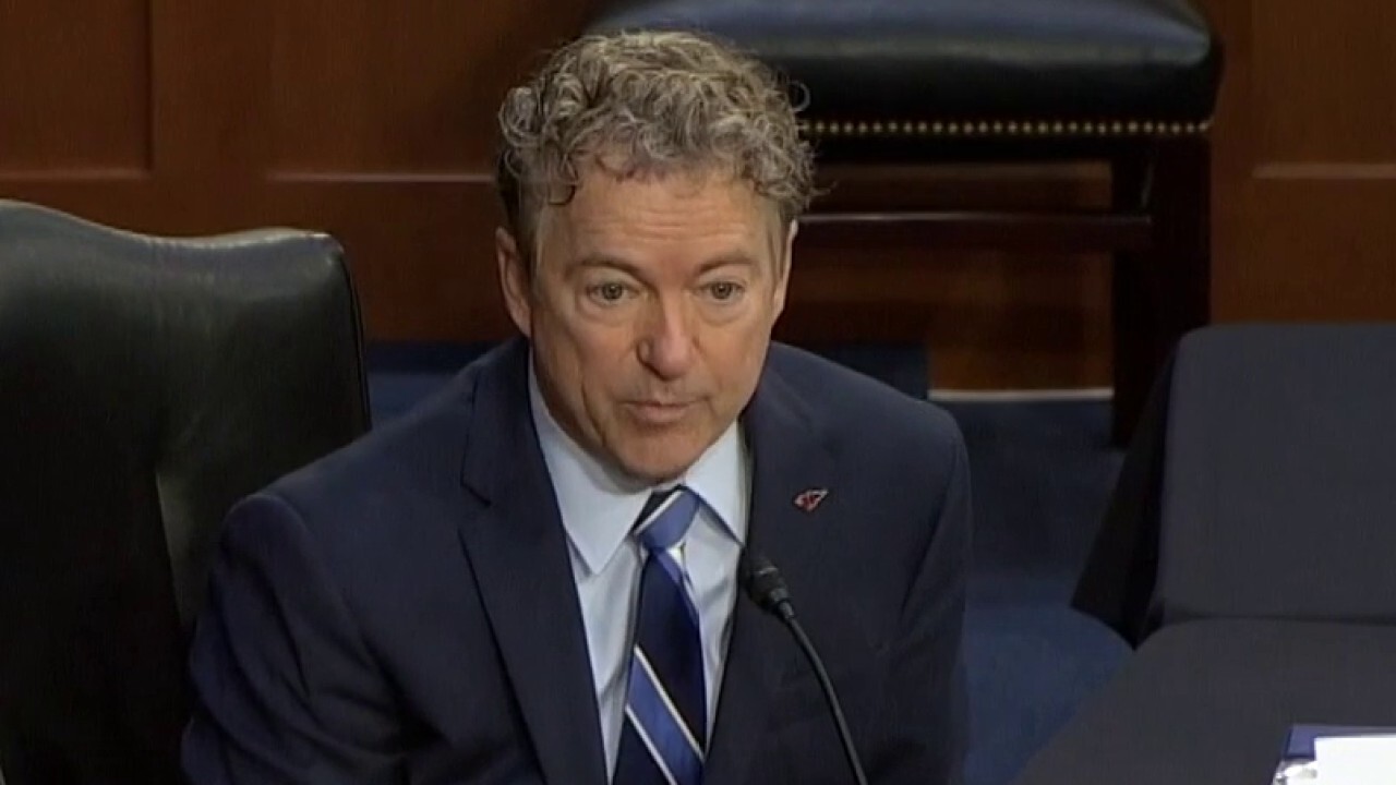 Rand Paul presses Biden nominee over views on giving minors hormone therapy 