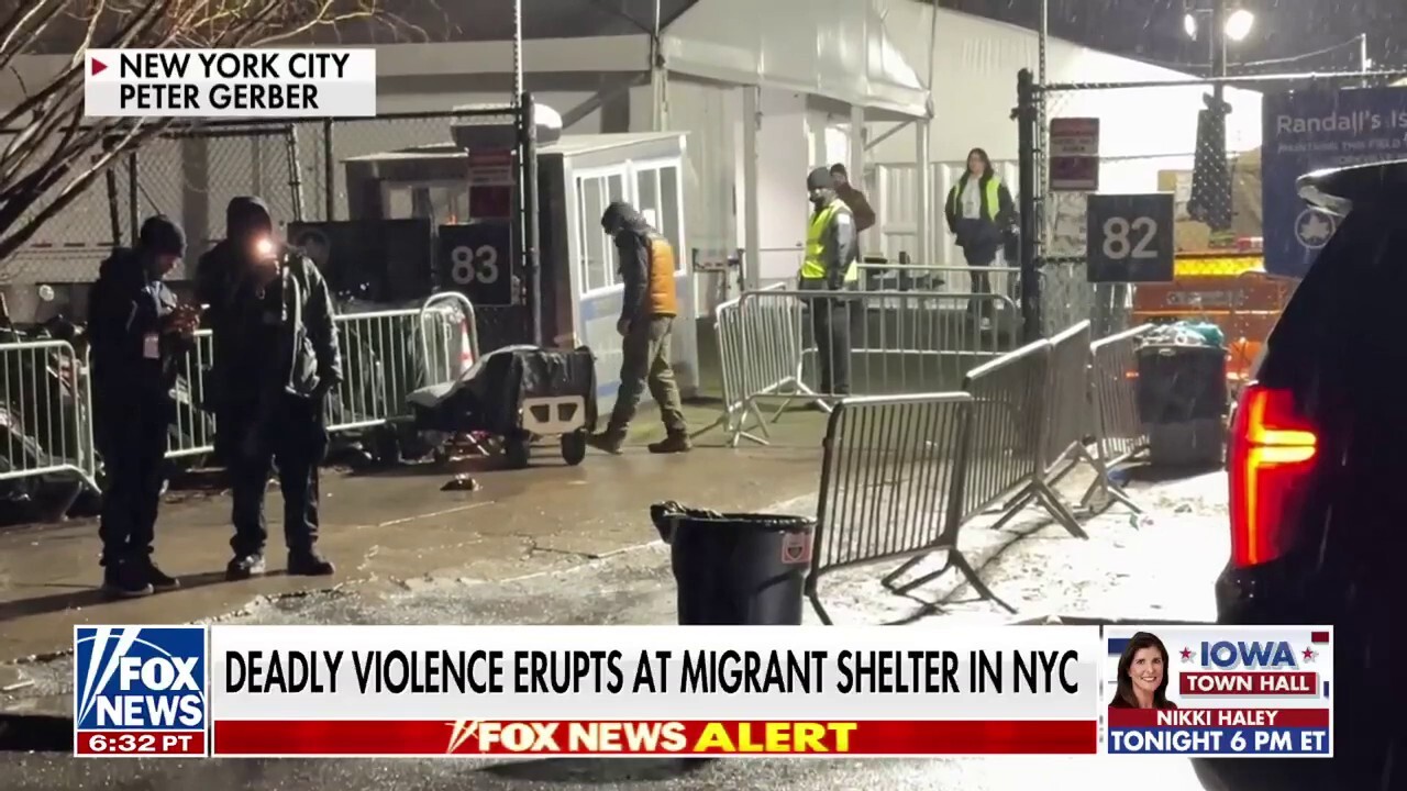 Deadly violence erupts at migrant shelter in New York City