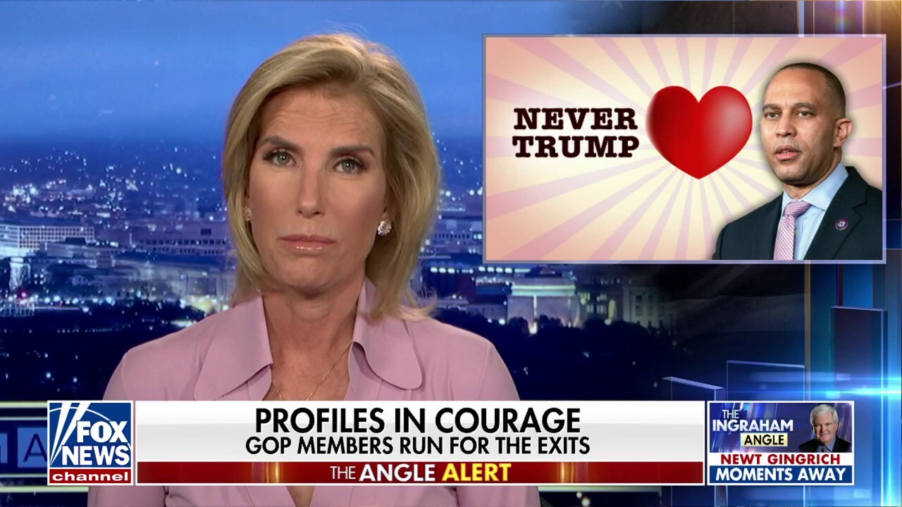 Laura: Never Trump loves Speaker Jeffries?