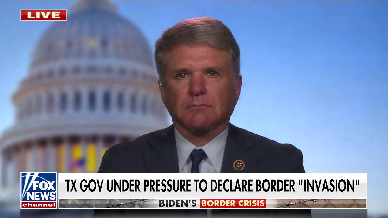 Rep. McCaul torches Biden admin over Title 42: 'I have never seen the border this bad'